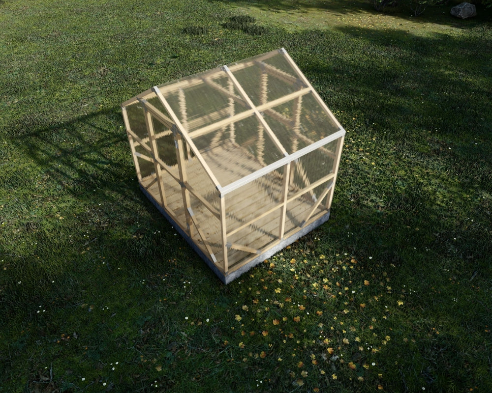 Medinis šiltnamis 2 x 2.6 x 2.3m